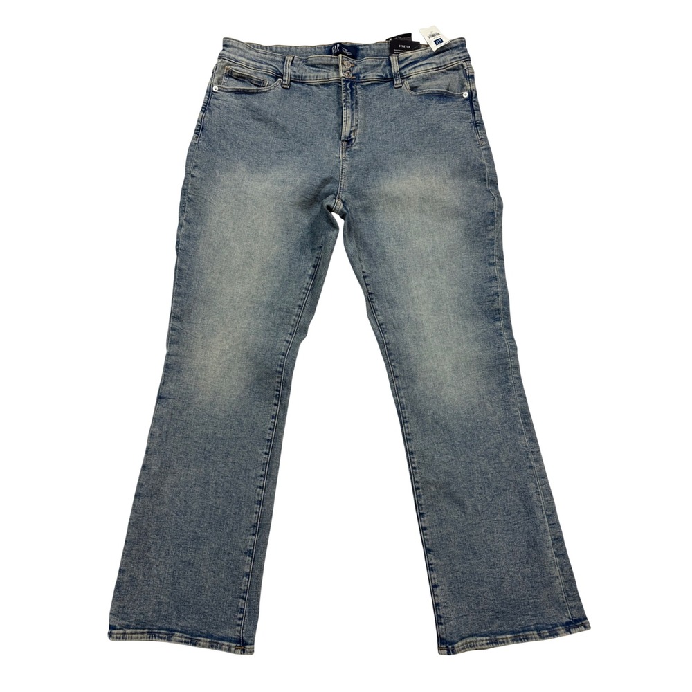 Gap Universal Baby Boot Jeans Womens 20/35R Blue New Stretch Denim Pants